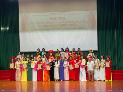 Trường Tiểu học Dầu Tiếng Tham Dự Hội Thi “Phụ Nữ Duyên Dáng – Tỏa Sáng Cùng Áo Dài” Xã Dầu Tiếng Mở Rộng Năm 2025