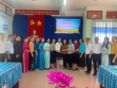 Trường đón đoàn đánh giá ngoài đến khảo sát sơ bộ