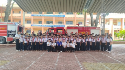 Diễn tập phòng cháy chữa cháy và cứu nạn cứu hộ năm học 2026-2027