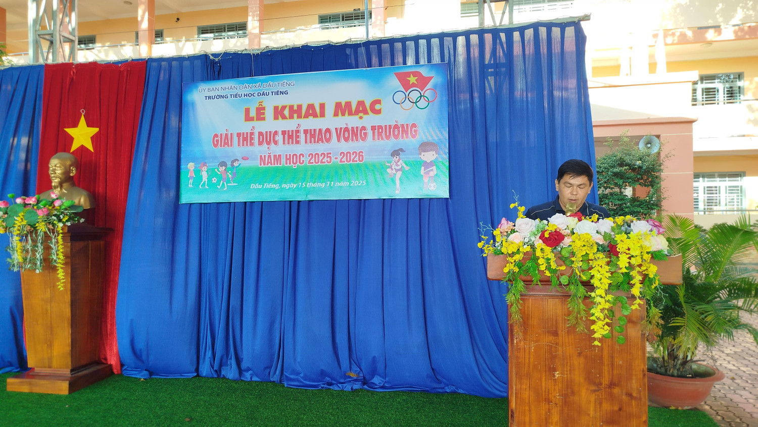 Giải thể dục thể thao vòng trường năm học 2024-2025