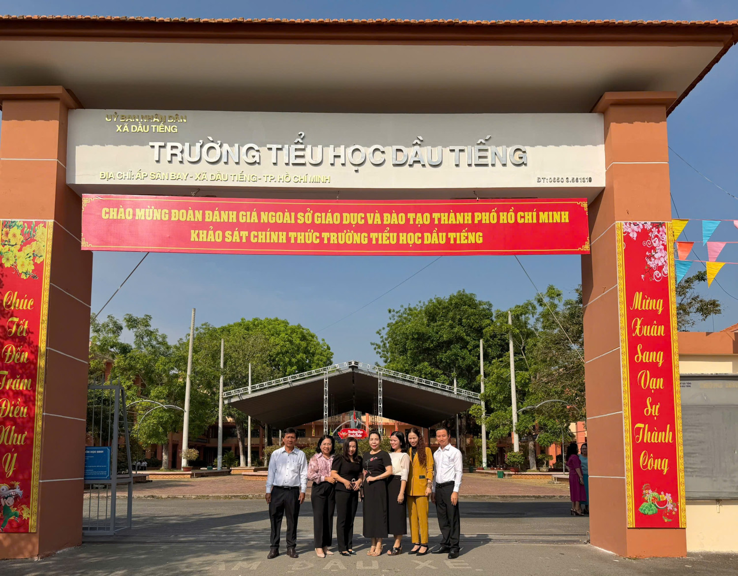 Đoàn đánh giá ngoài đến kiểm tra và đánh giá chính thức